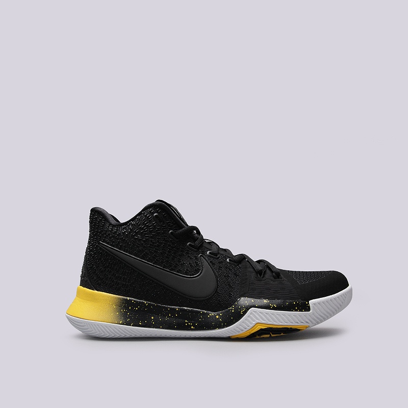 мужские черные баскетбольные кроссовки Nike Kyrie 3 852395-901 - цена, описание, фото 1